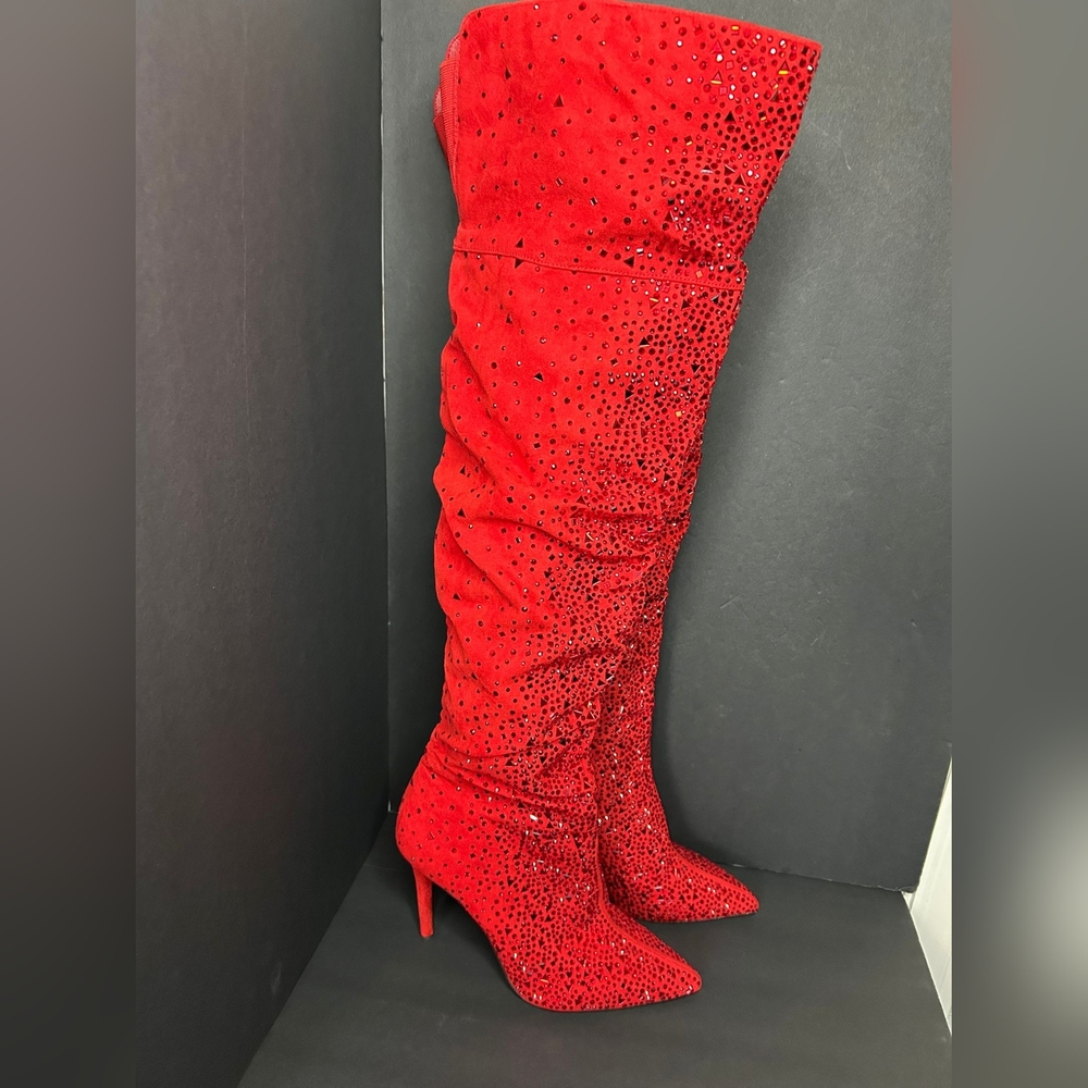 JESSICA SIMPSON Luxella Over the Knee Boots - Picture 5 of 8